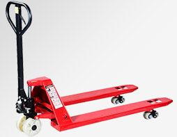 食品加工廠手動(dòng)液壓搬運(yùn)車助力倉庫高效出貨