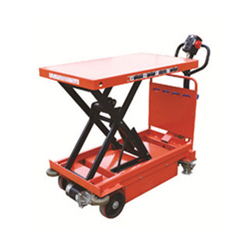 冠航牌剪叉式液壓電動(dòng)升降平臺(tái)車